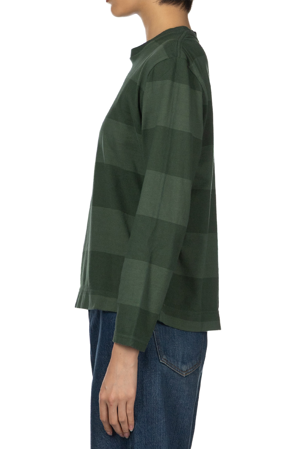 Tigre Brocante - Wide Stripe Long Sleeve T-Shirt